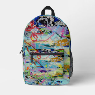Warme Schichten von Lydia's Art Sangria Bedruckter Rucksack