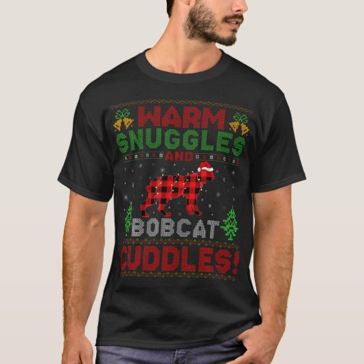 Warme Schnecken und Bobcat Cuddles verschenken häs T-Shirt (Vorderseite)