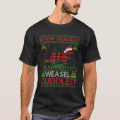 Warme Schnürsenkel und weiche Kuddeln Ugly Weasel  T-Shirt (Vorderseite)