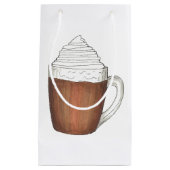 Warme Schokolade Kakao Weihnachtsfeiertag Geschenk Kleine Geschenktüte (Vorderseite)