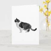 Warme Seitenansicht, freundliche Wünsche Karte (Gelbe Blume)