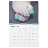 Warme Sitzhaltung Kalender (Feb 2027)