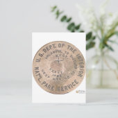 Warme Springs US-Stück des Geschenkartikels Postkarte (Stehend Vorderseite)