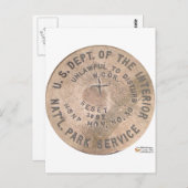 Warme Springs US-Stück des Geschenkartikels Postkarte (Vorne/Hinten)