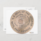 Warme Springs US-Stück des Geschenkartikels Postkarte (Vorne/Hinten)