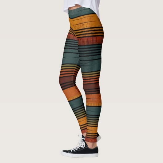 Warme Streifen Leggings (Links)