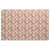 Warme Terrakotta-Patchwork-Herbst-Quilt Stoff (Fat Quarter (45,7 x 55,9 cm))