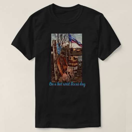 Warme Texas T-Shirt (Design vorne)