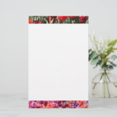Warme Tulips Briefpapier (Stehend Vorderseite)