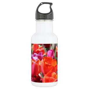 Warme Tulips Edelstahlflasche