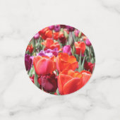 Warme Tulips Konfetti (Klein Vorderseite)