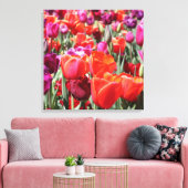 Warme Tulips Leinwanddruck (Insitu (Wohnzimmer))