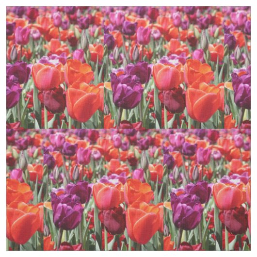 Warme Tulips Stoff (Muster)