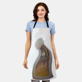 Warme Uhr am Feuer Schürze (Getragen)