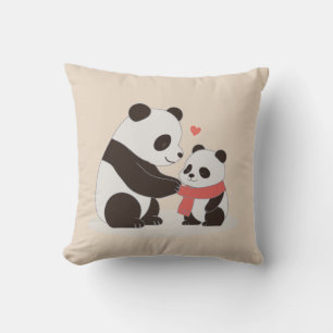 Warme Umarmungen, Panda-Liebe Kissen