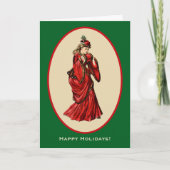 Wärme und Freude Karte (Vorderseite)