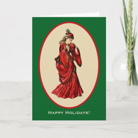 Wärme und Freude Karte (Vorderseite)