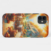 Warme und gemütliche Erntedank-Ansammlung Case-Mate iPhone Hülle (Rückseite (Horizontal))