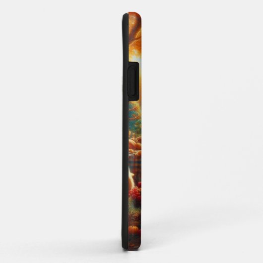 Warme und gemütliche Erntedank-Ansammlung Case-Mate iPhone Hülle (Hinten/Rechts)