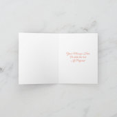 Warme und gemütliche Hygge Homely Lounge Szene Wei Karte (Innenseite)