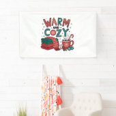 Warme und gemütliche Weihnachten heiße Cocoa Weihn Banner (Insitu)