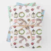 Warme und gemütliche Wintertage Geschenkpapier Set (Beispiel)