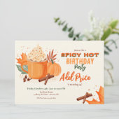 Warme und scharfe Einladung (Stehend Vorderseite)