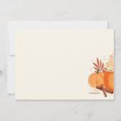 Warme und scharfe Einladung (Rückseite)