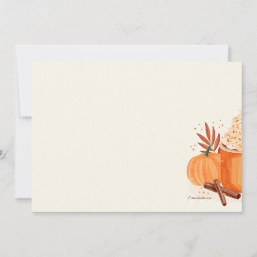 Warme und scharfe Einladung (Rückseite)