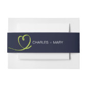 Wärme und Tropische Blätter und Blume Einladungsbanderole (Vorderseite Beispiel)