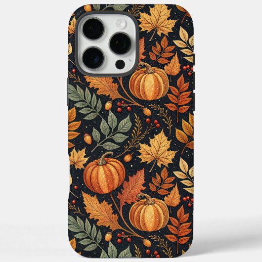 Warme und verspielte Herbst-Handyhülle Case-Mate iPhone Hülle (Rückseite)