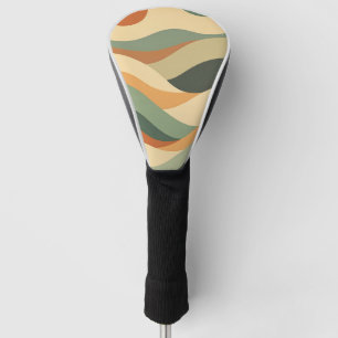Warme Vintage-Streifen Golf Headcover