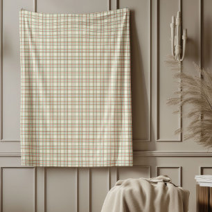 Warme Vintage Tartan Blanket Fleecedecke