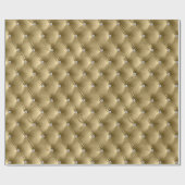 Warme weiche Gold Chic Imitate Velvet Geschenkpapier (Flach)