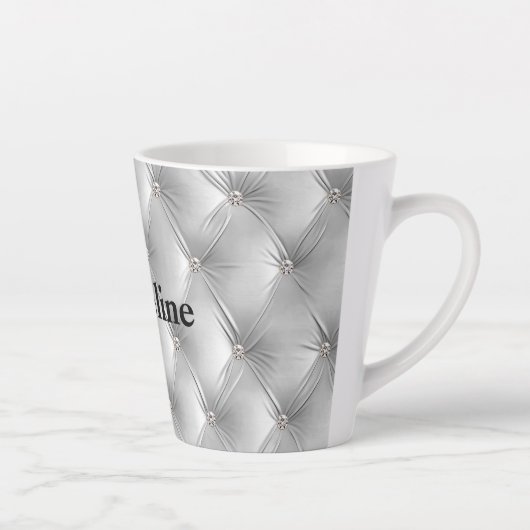 Warme weiche graue Imitate Velvet Milchtasse (Rechts)