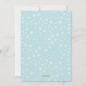 Warme Weihnachten 4 Foto Weihnachtskarte (Rückseite)