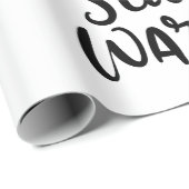 Warme Weihnachten Corgi Weihnachtsmannmütze Holida Geschenkpapier (Rolleneckpunkt)