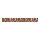 Warme Weihnachtsgeschenk-Schleife Ripsband (Vorderseite)