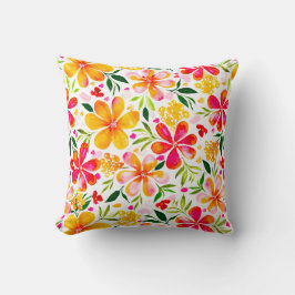 Warme Wendy Wasserfarbe Bläß Kissen