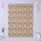 Warme Wildblumen-Blumentissue-Papier Seidenpapier (Basteln)