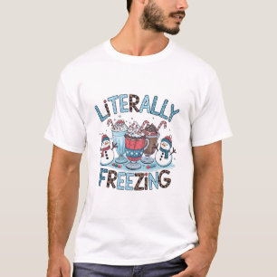 Warme Winter-Cozy-Designs für festliche Zeiten T-Shirt