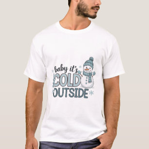Warme Winter-Cozy-Designs für festliche Zeiten T-Shirt