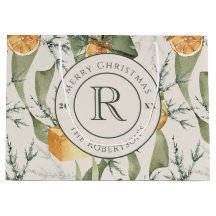 Warme Winter Elegante: Wasserfarbe Mit Monogramm