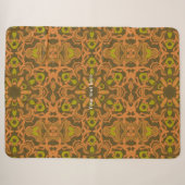 Warme Winter Flüssig Mandala Kunst Sherpadecke (Vorderseite (Horizontal))