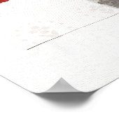 Warme Winterwünsche Poster (Ecke)