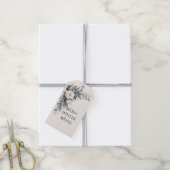 Warme Winterwünsche Winter Botanischer Mondbeglück Geschenkanhänger (Mit Garn)