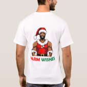Warme Wünsche Afro Man T-Shirt (Rückseite)