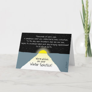 Warme Wünsche auf Ihre Wintersonne! Karte