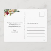 Warme Wünsche aus Florida Feiertagspostkarte (Rückseite)