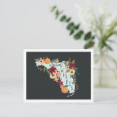 Warme Wünsche aus Florida Feiertagspostkarte (Stehend Vorderseite)